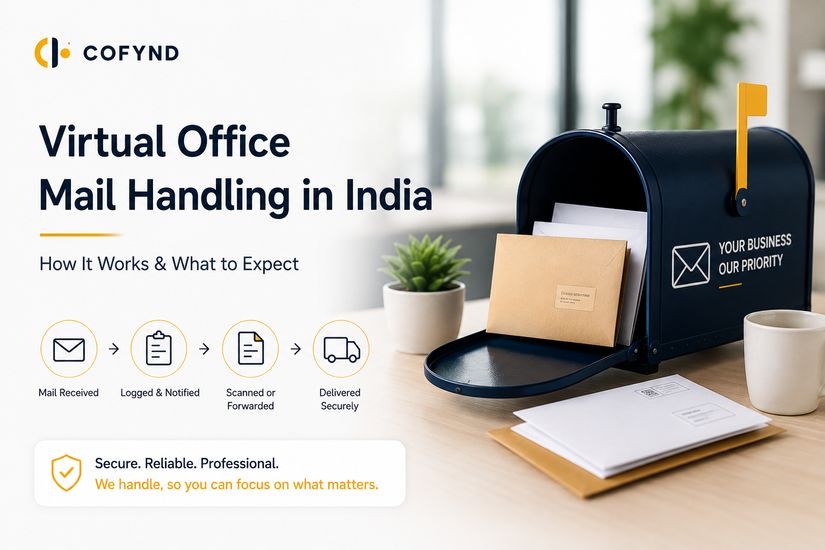 Virtual Office Mail Handling in India | How It Works & What to Expect
