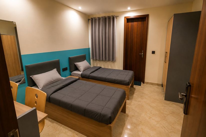 Rented Co Living Space in delhi