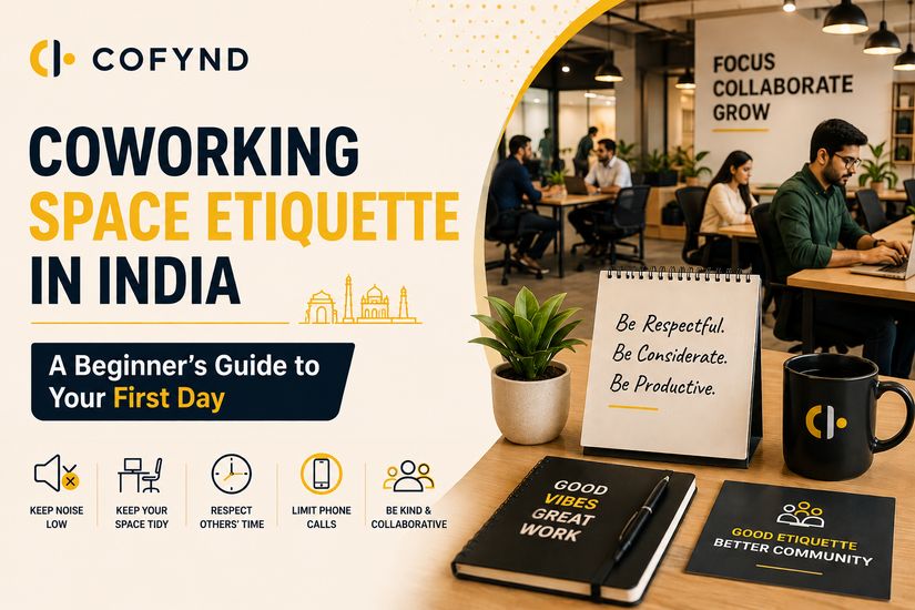 Coworking Space Etiquette in India | A Beginner's Guide to Your First Day